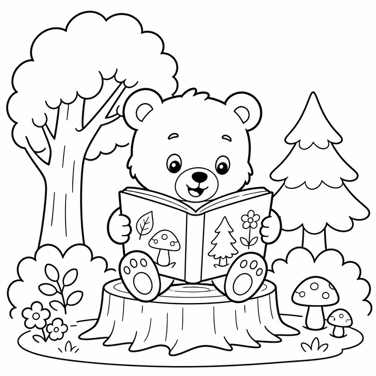 小熊读森林百科