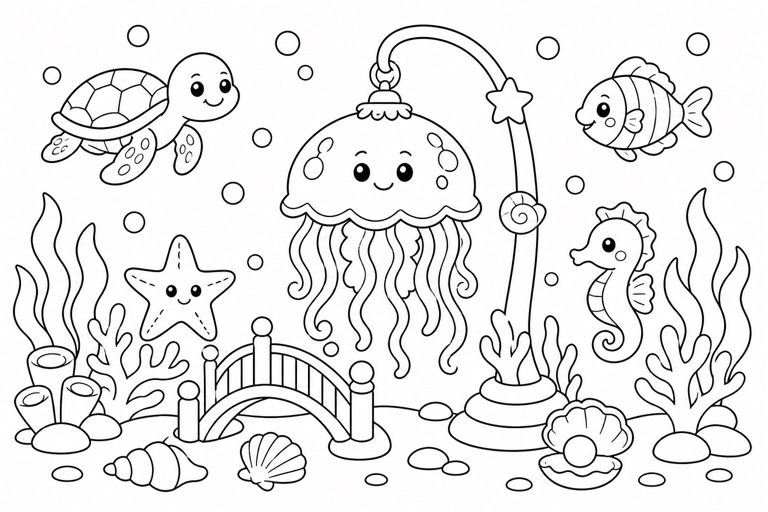 Unterwasserlaterne aus Quallen