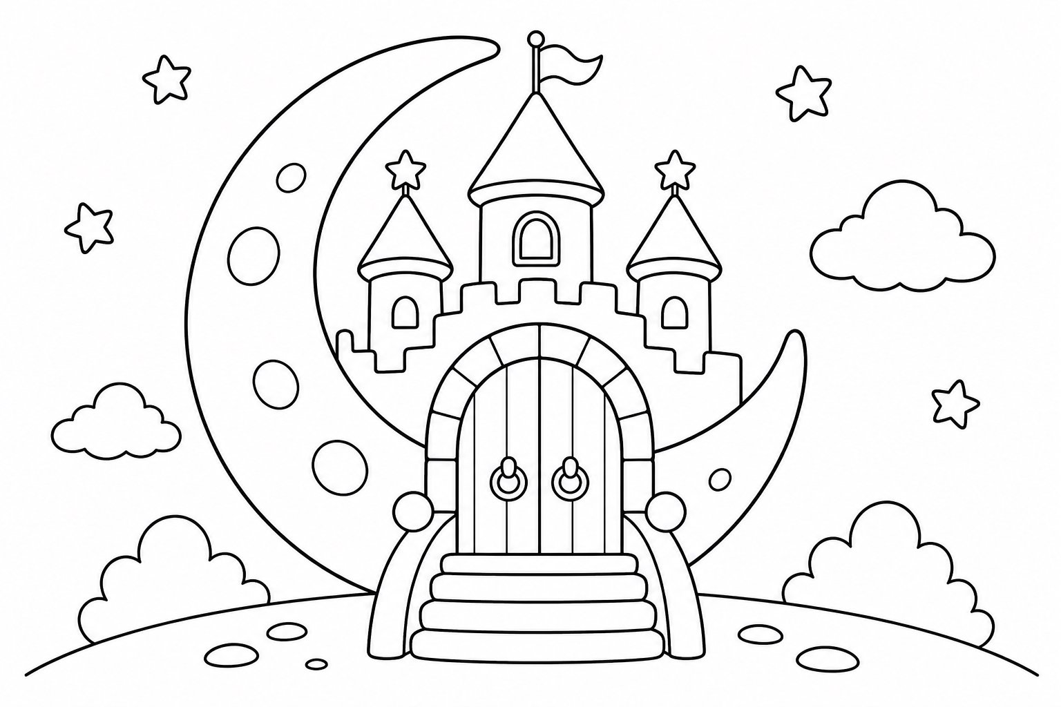 Entrada do castelo da lua