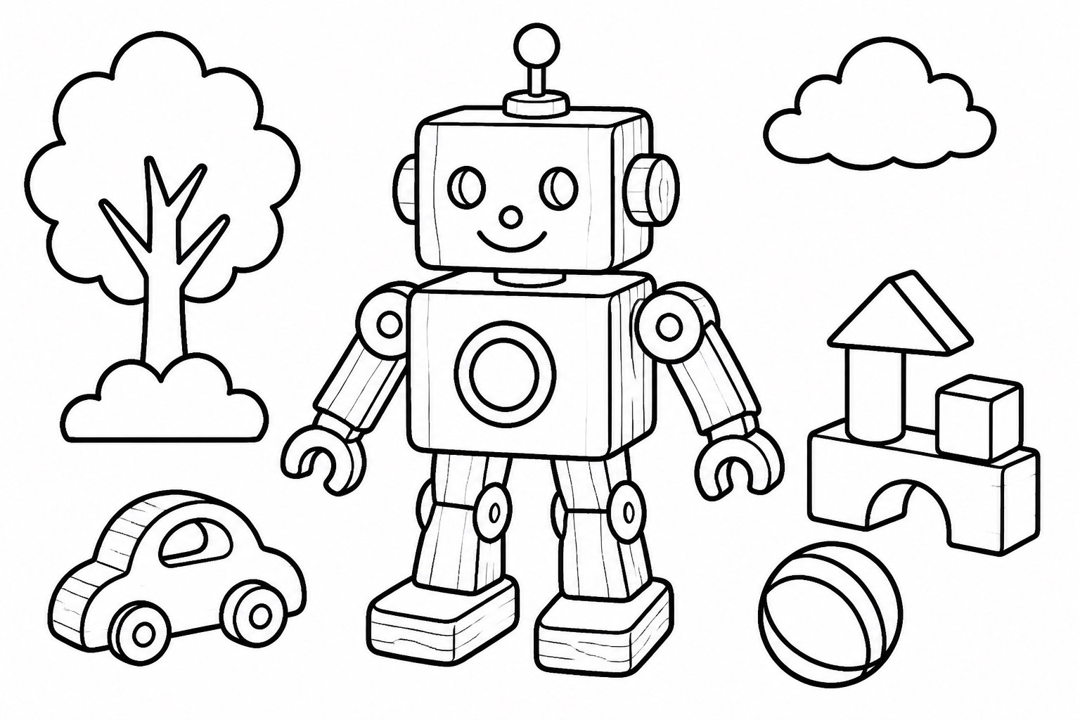 Robot de madera