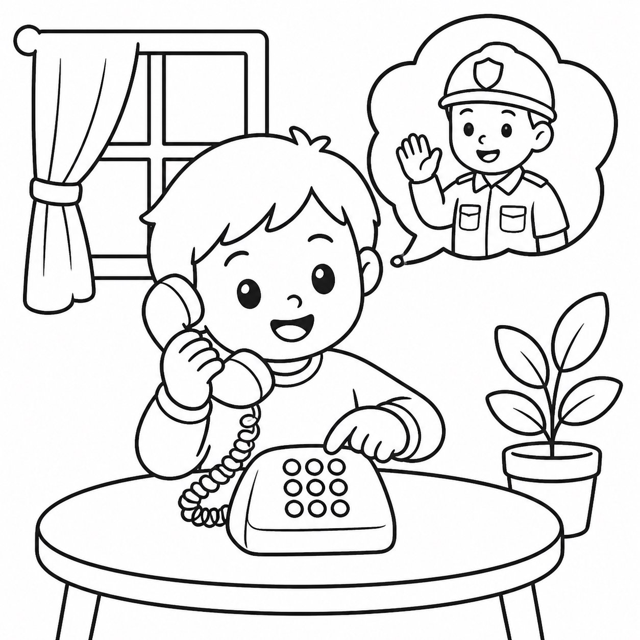 Los niños aprenden a llamar para pedir ayuda