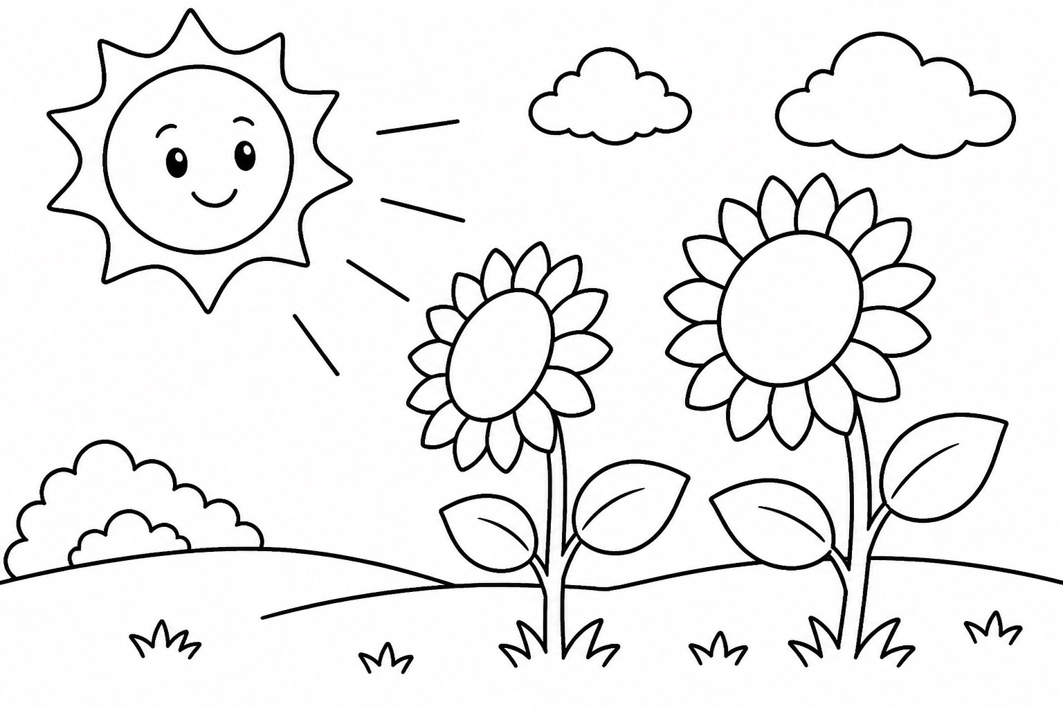 Girasol mirando al sol