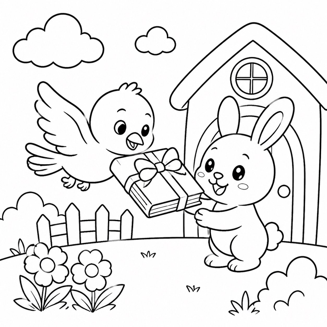 小鸟送来新书