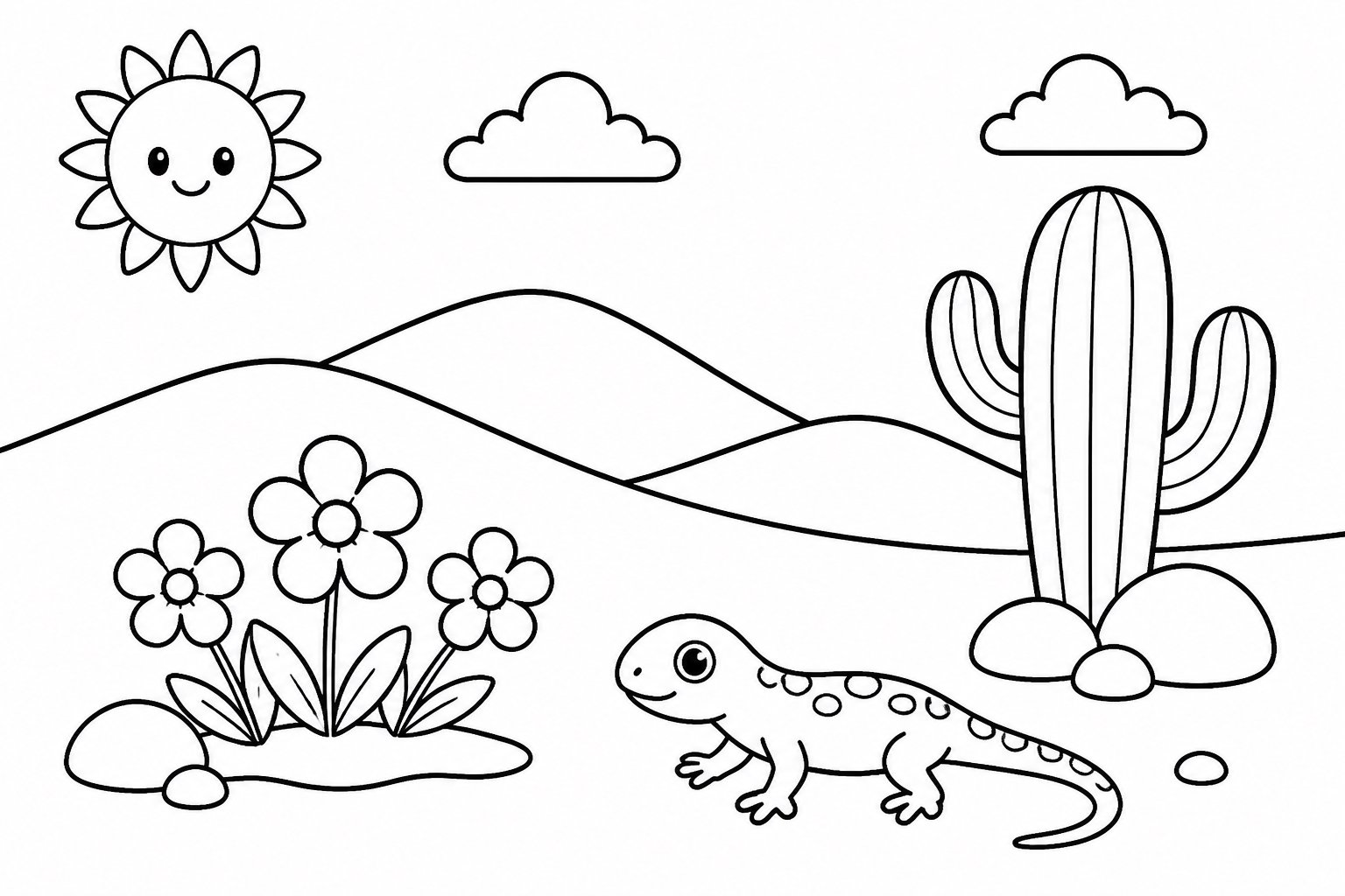 砂漠の片隅の小さな花