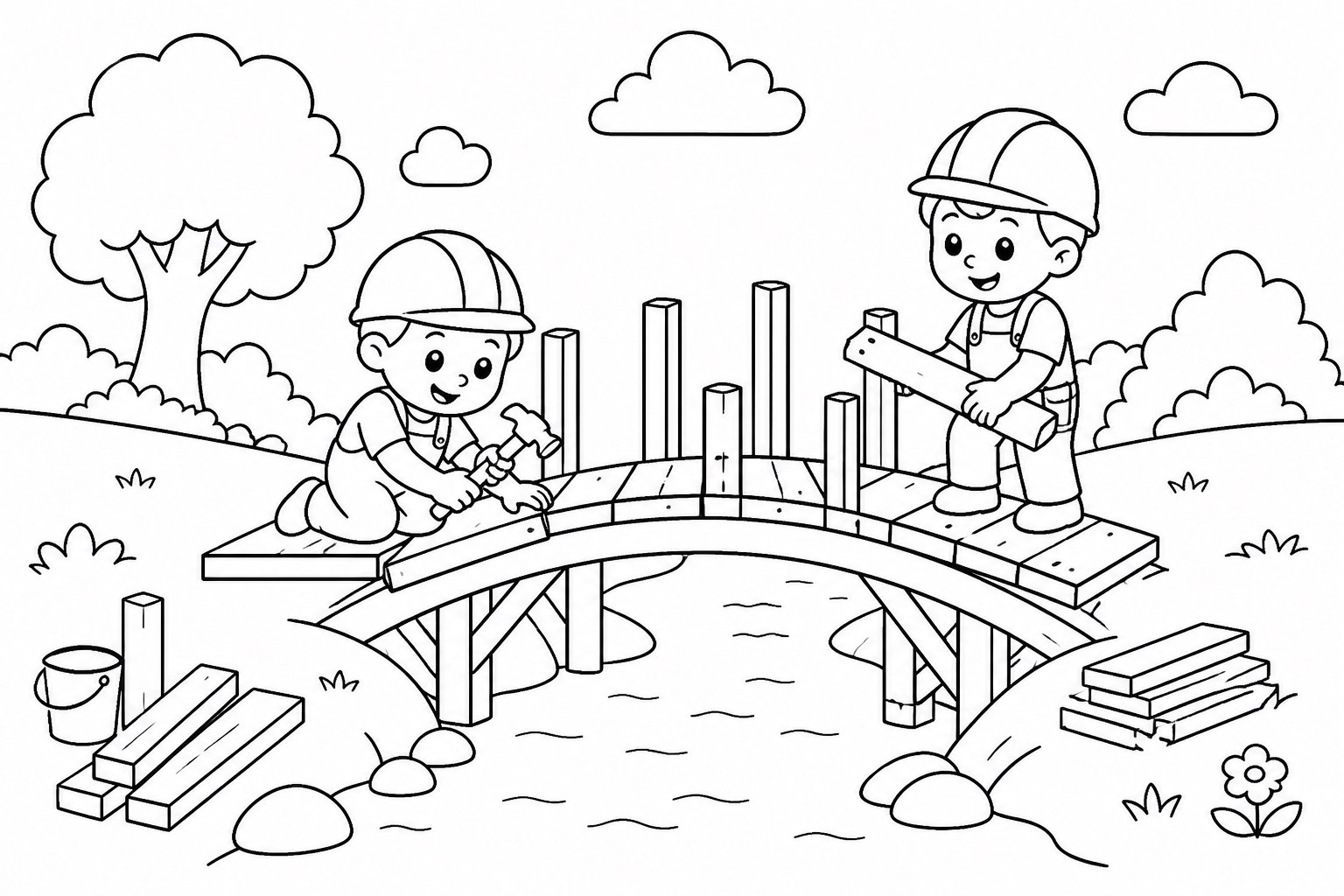 Construindo uma ponte pequena