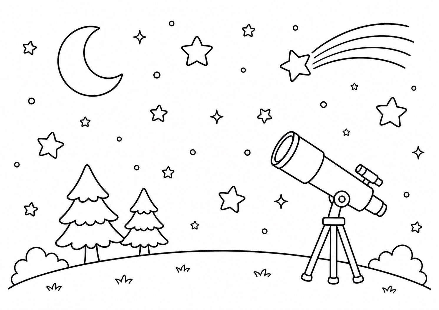 画一张星空图
