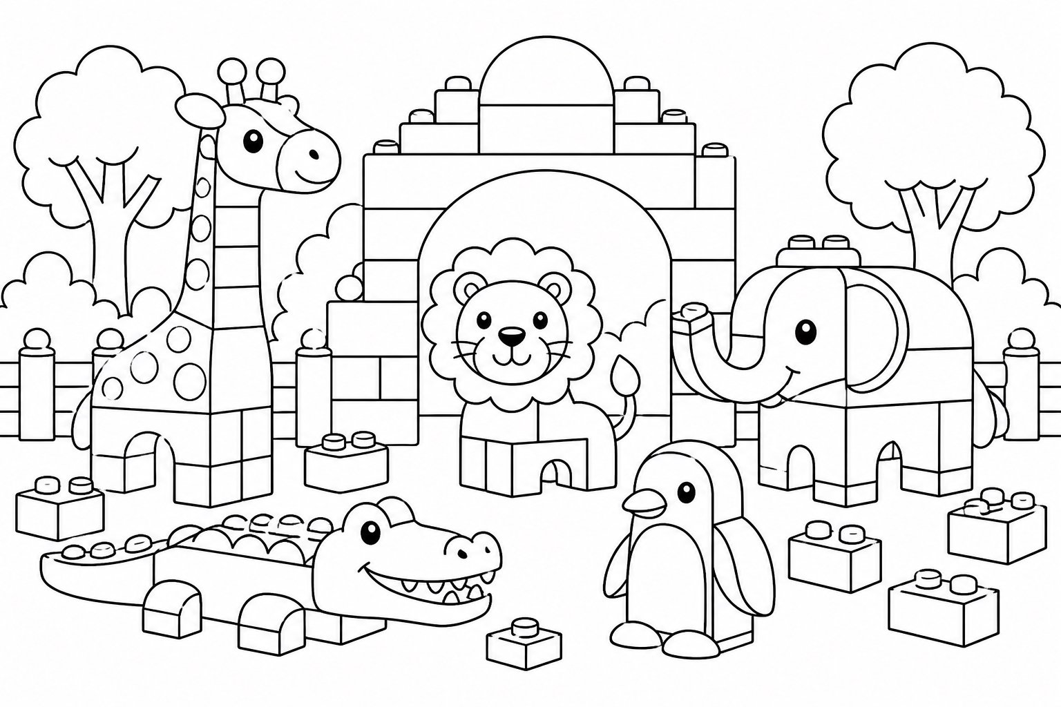 Zoológico de blocos