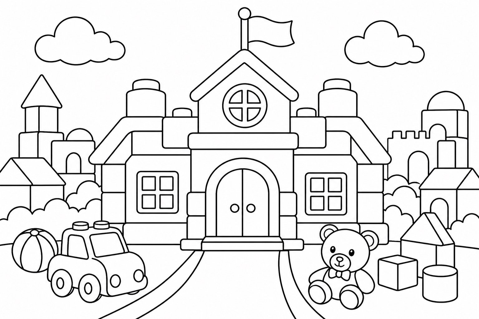 École primaire de jouets