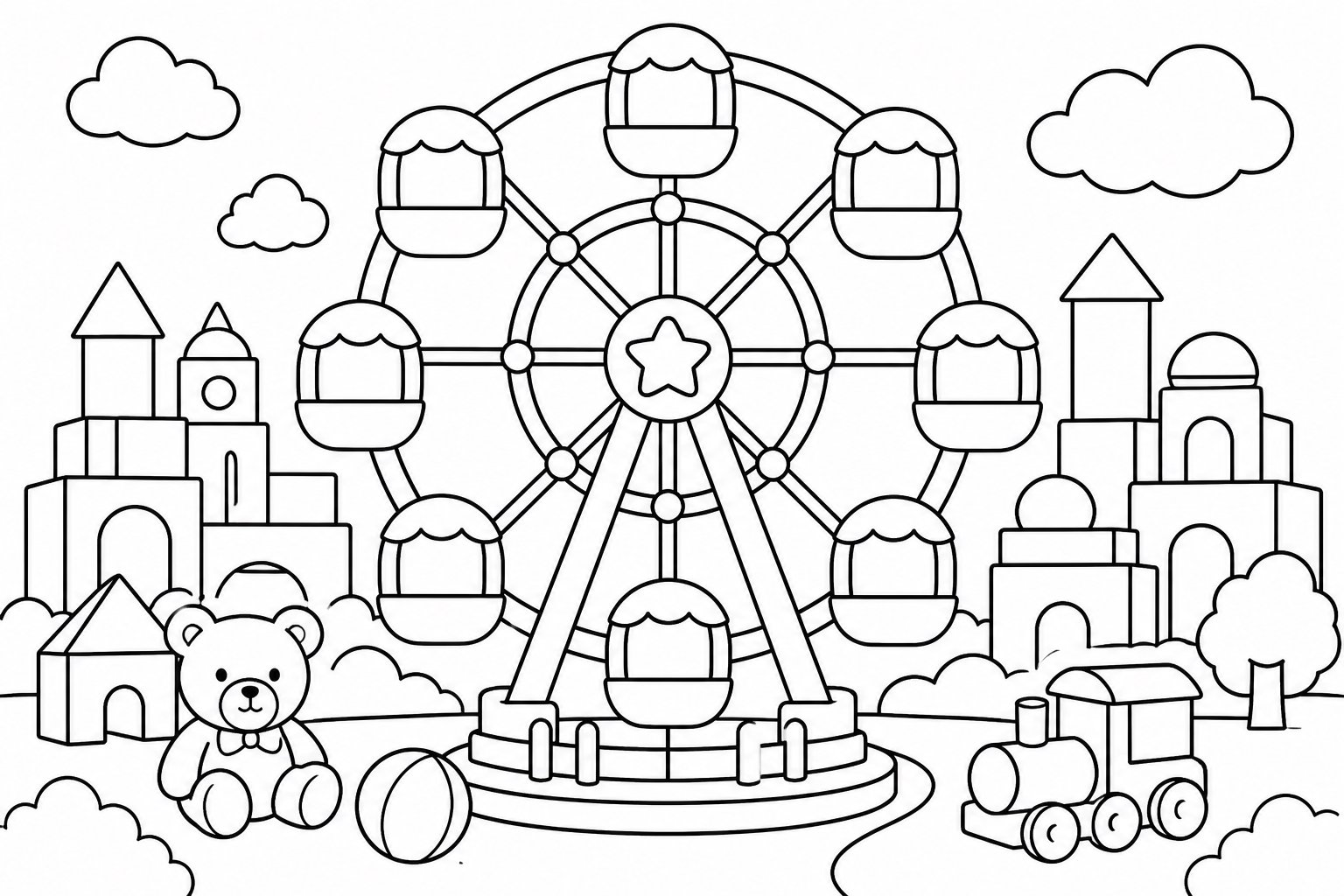 Grande roue miniature