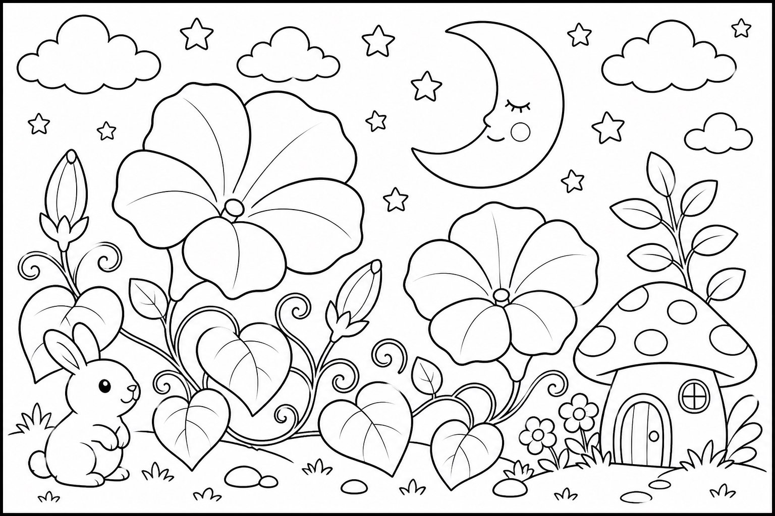 Fleurs lunaires