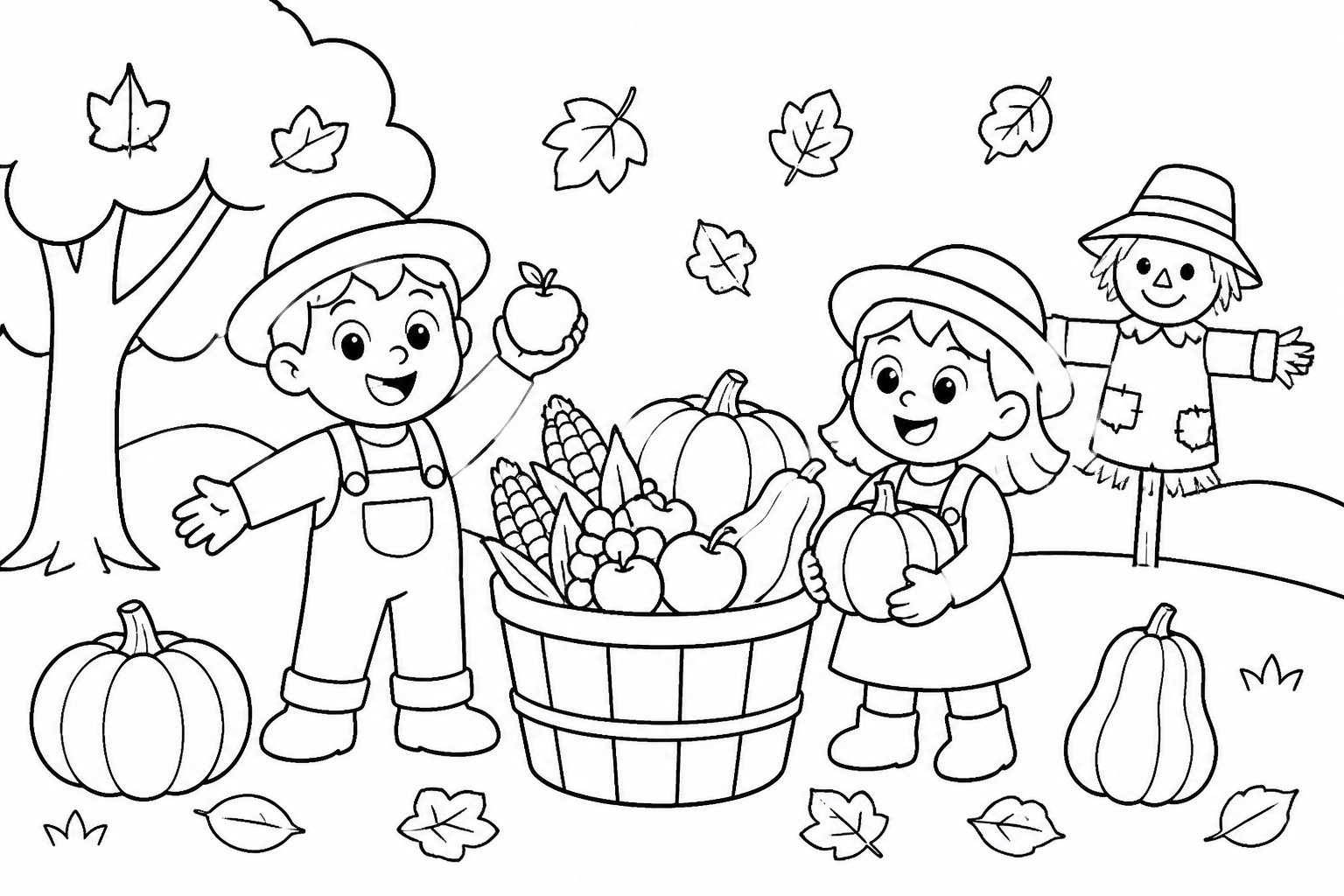 Celebración de la cosecha de otoño