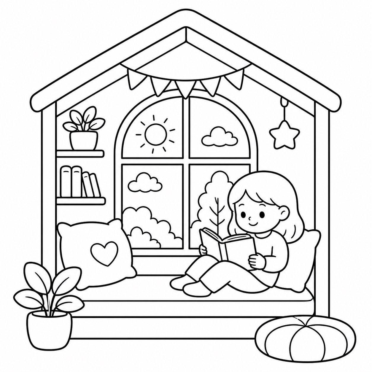 窗边的阅读小屋