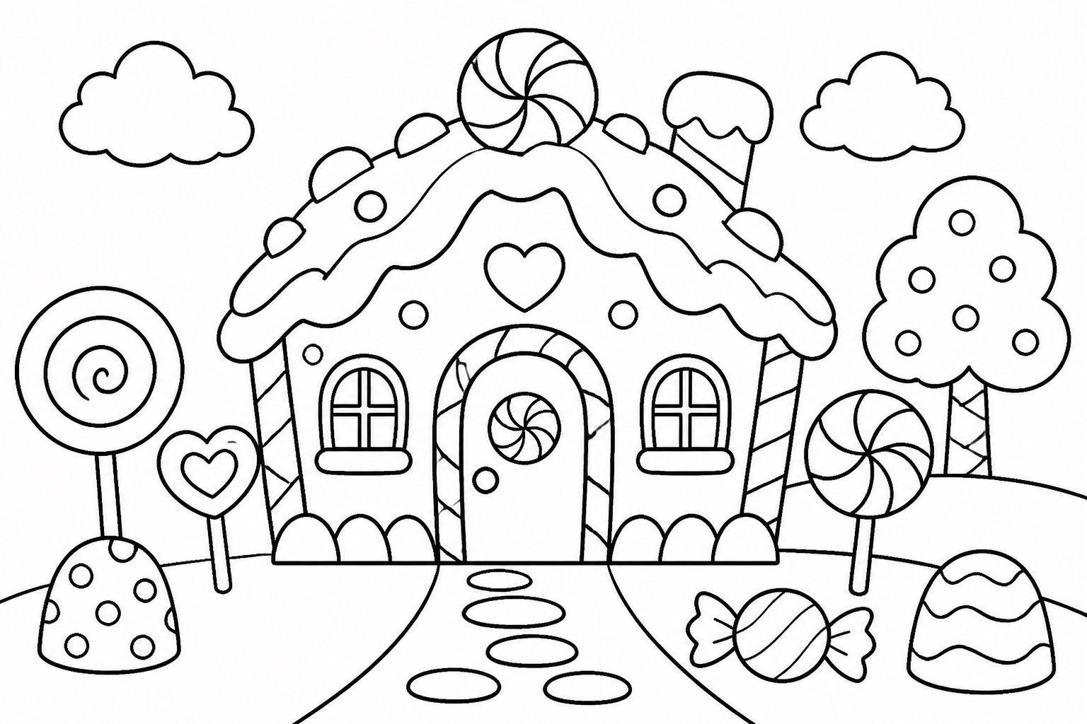 Casita de caramelos