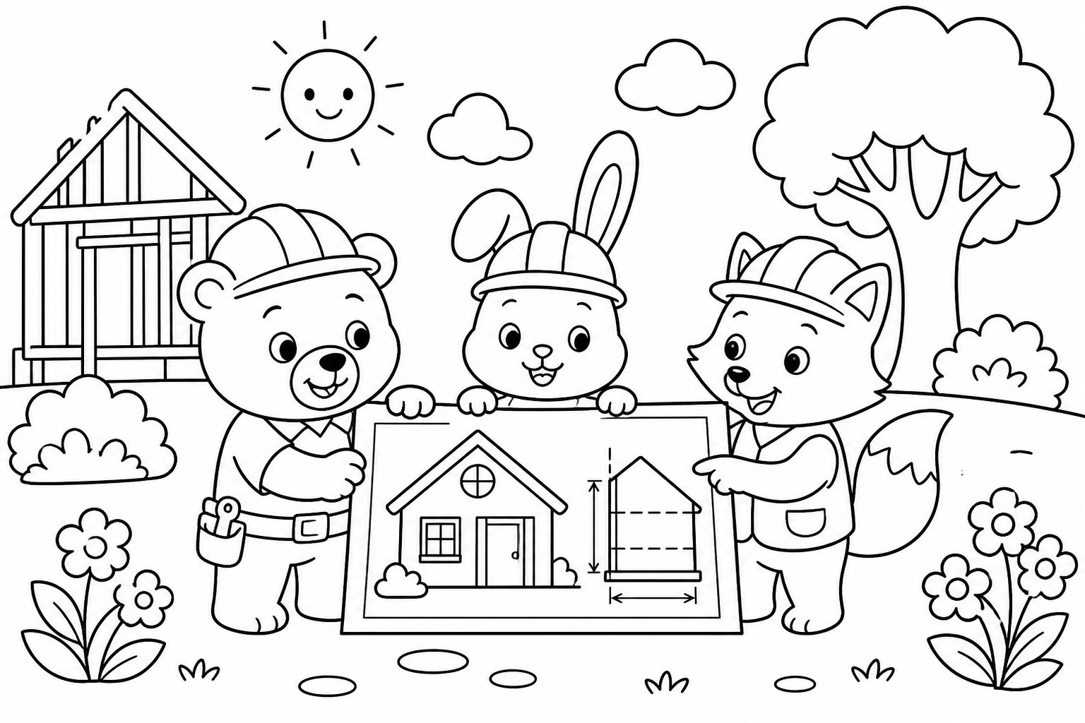 伙伴们展示设计蓝图