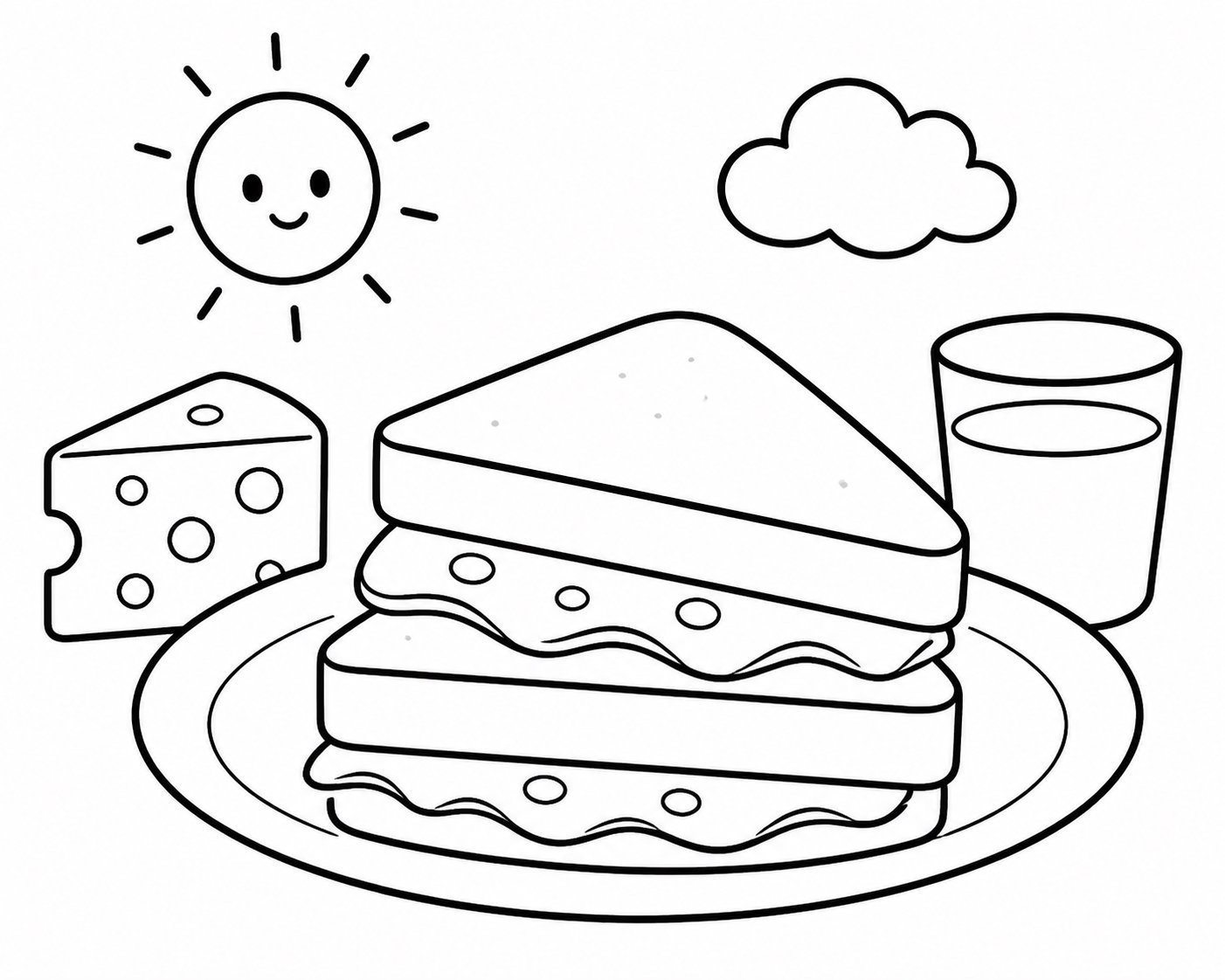 チーズサンドイッチ