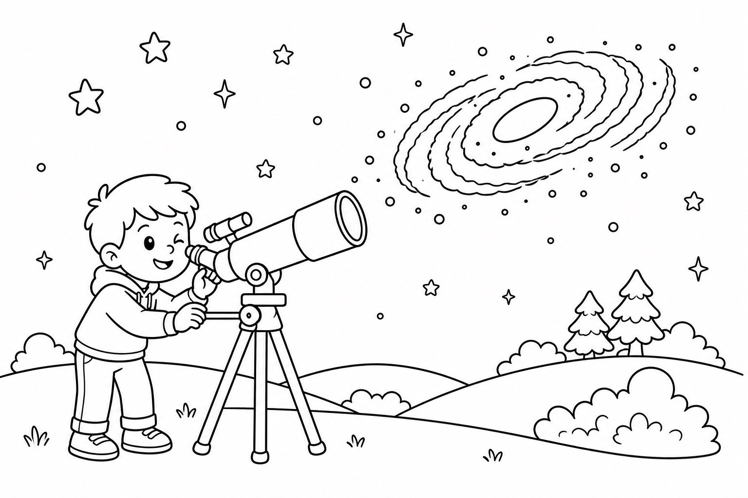 宇宙望远镜观测银河