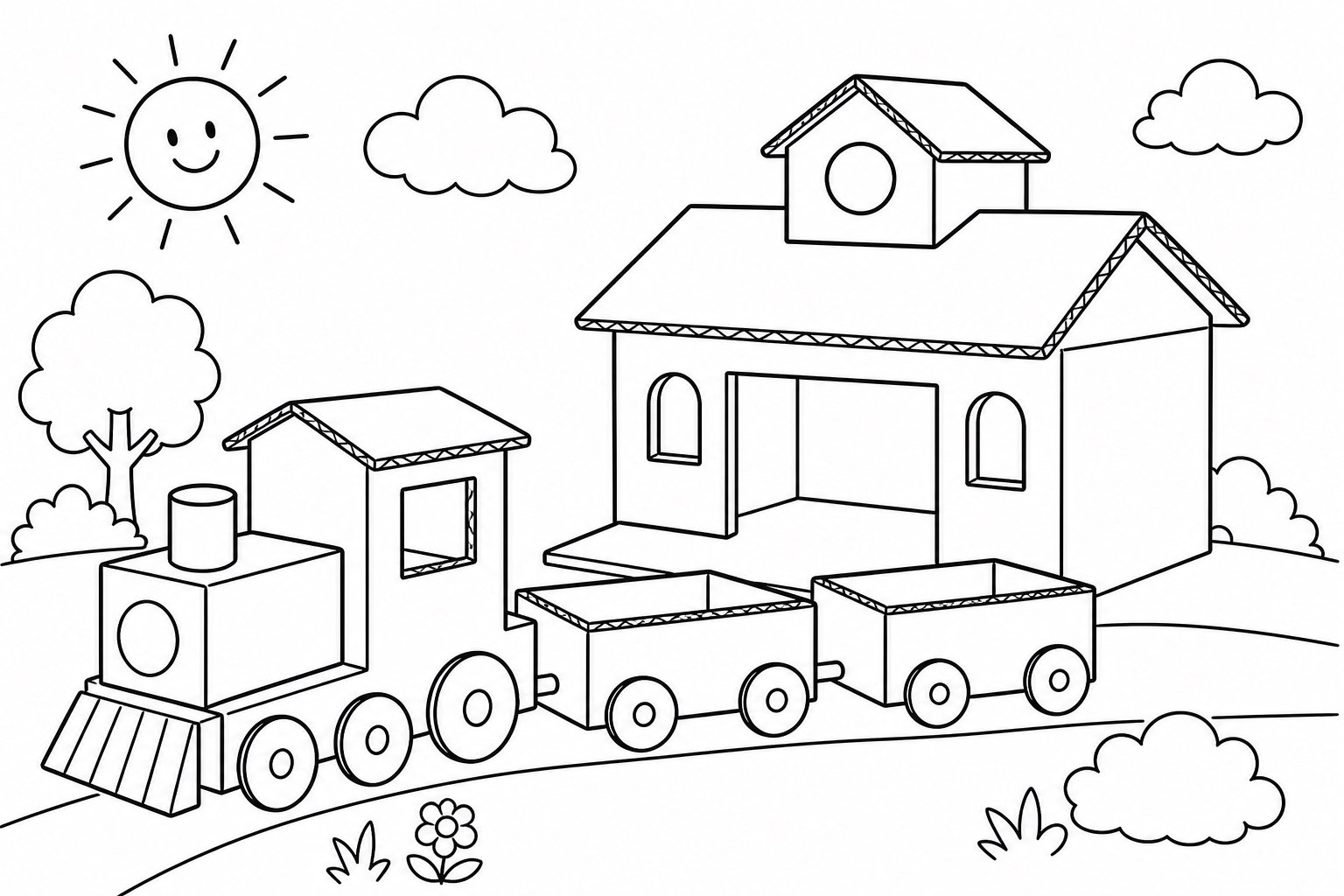 Gare en carton