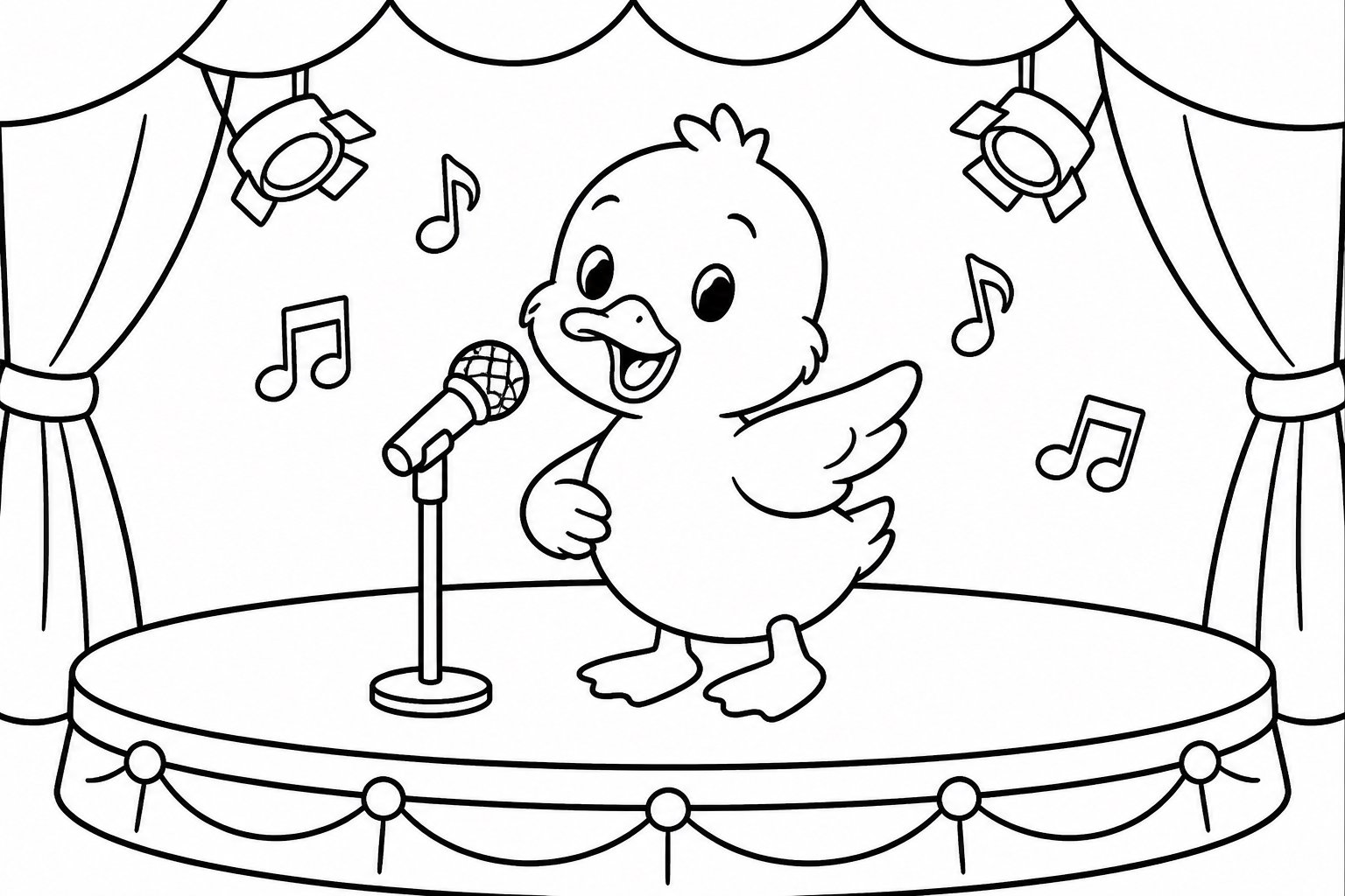 Kleine Ente singt