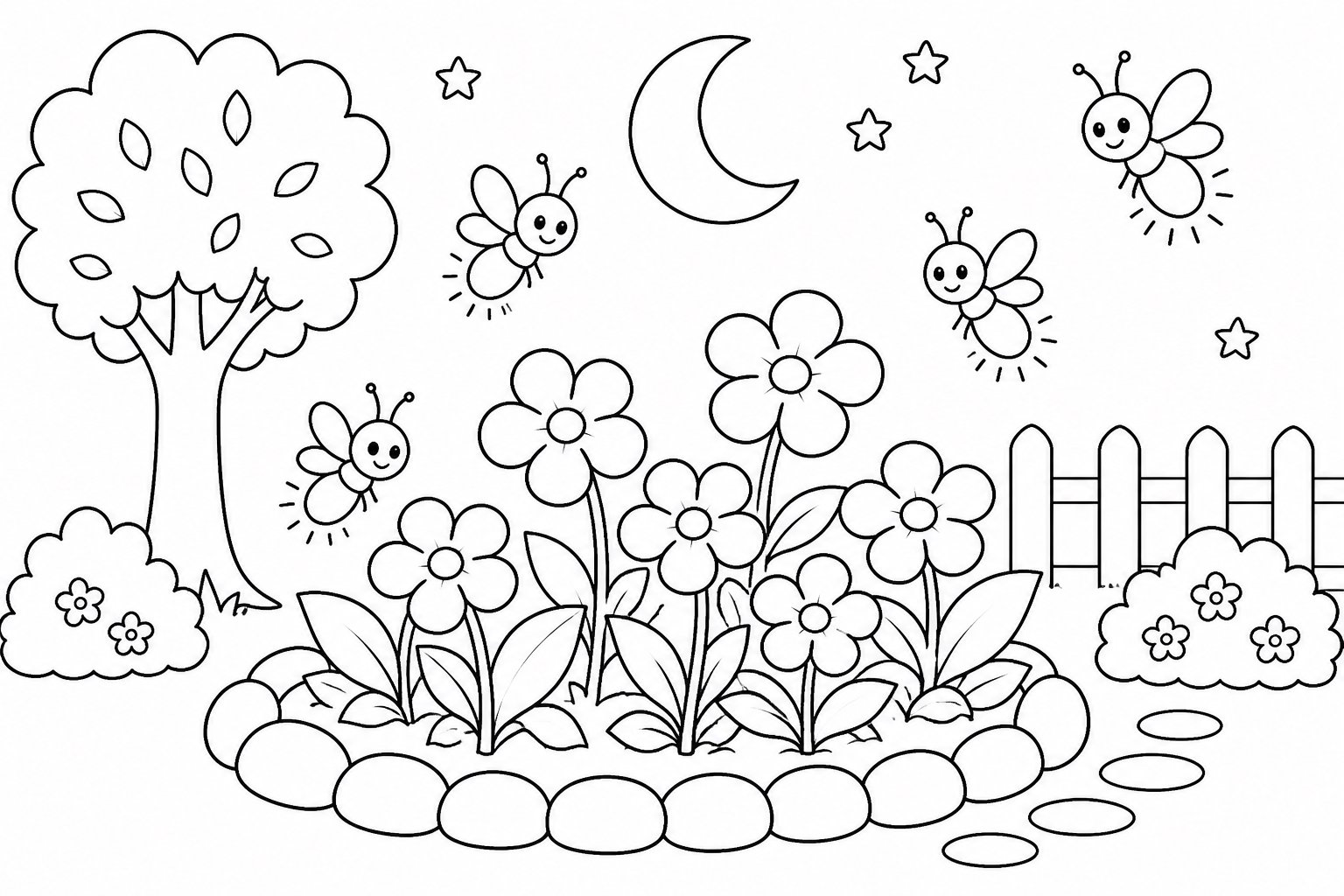 ホタルの花壇