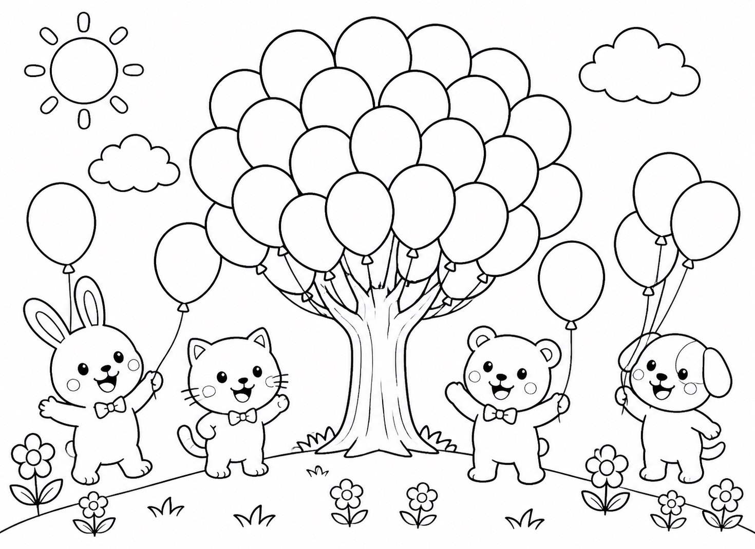 Árbol de globos