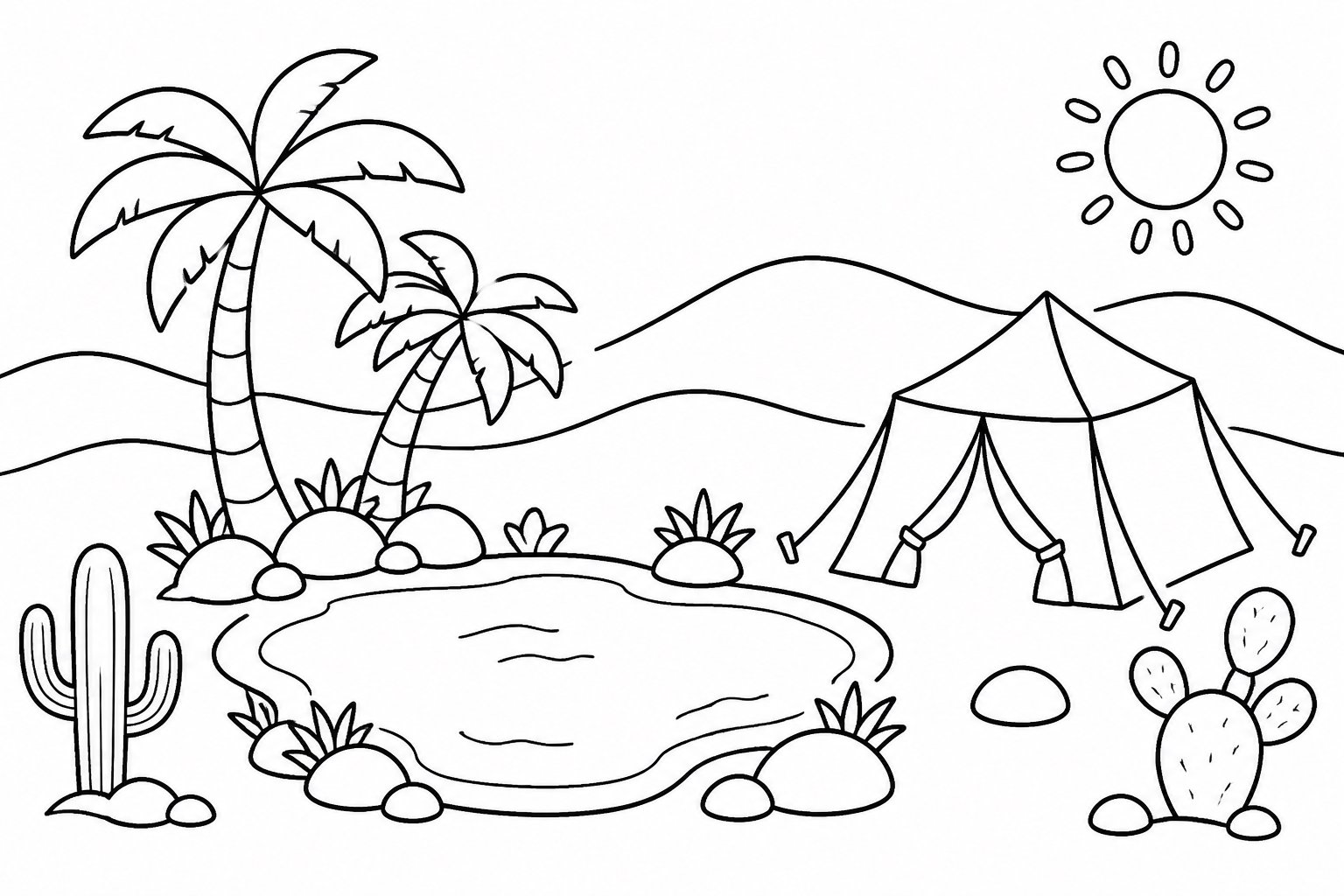 Petite oasis dans le désert